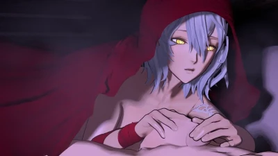 9th day of LP's Christmas animations - Io from Code Vein