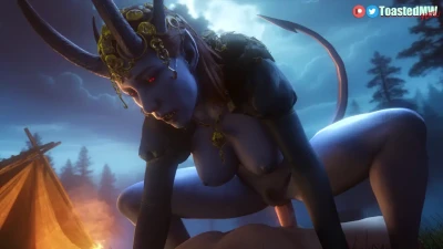 Mizora - Riding on Top for the Halloween
