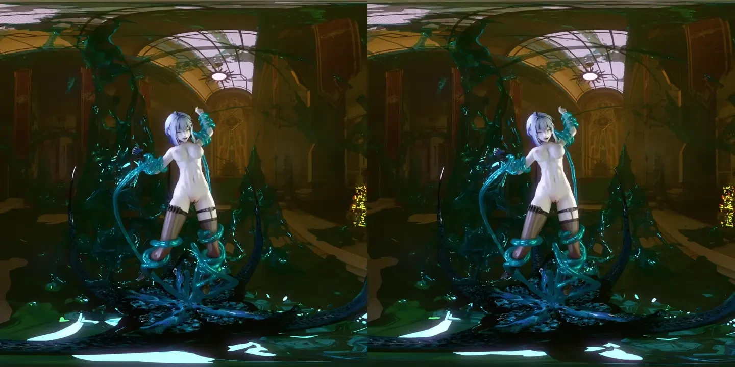Watch Wuwa Galbrena tentacled VR | Stream Ad-Free | 3dsexdude.com