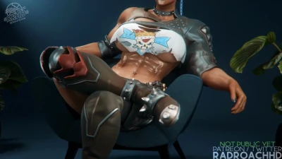 Mei's Personal Futa Trainer Junker Queen (Rough Futanari Femdom) [RadRoachHD]