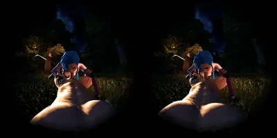 Jinx Outdoors Deepthroat Blowjob