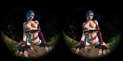 Jinx Fellatio & Riding Cowgirl Outdoors
