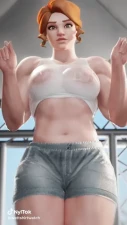 Wet t-shirts contest Brigitte