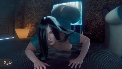 Sadako Jiggling Her Ass in TV