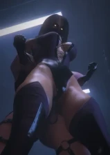 MK3 Mileena Standing Creampie